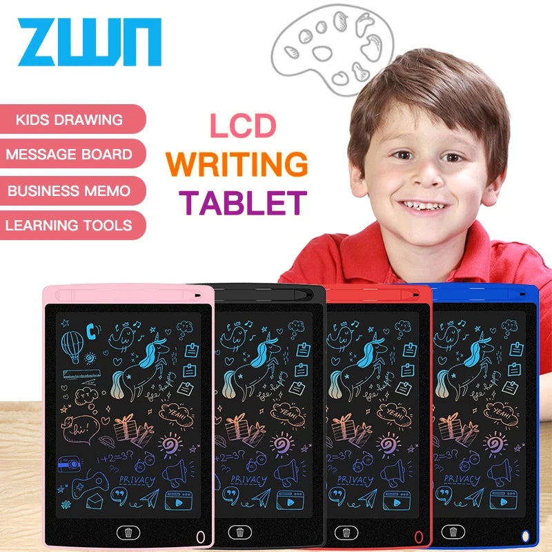 6.5/8.5/10/12/16Inch LCD Drawing Board Writing Tablet Digit Magic Blackboard Art Painting Tool Kids Toys Brain Game Child'S Gift